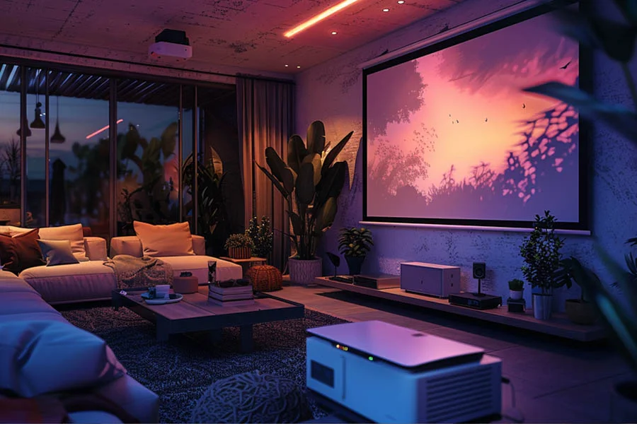 at home projector